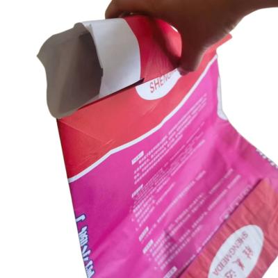 China El cemento de papel de Kraft de la prenda impermeable empaqueta la pared multi 20kg en offset la impresión en venta