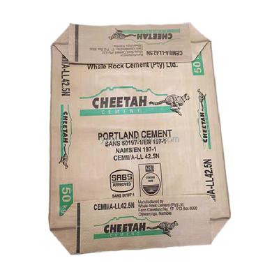 China ISO9001 50Kg Empty Woven PP Cement Bags Free Sample Laminated Cement Bags for sale