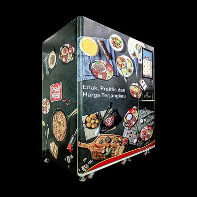 China Fresh Food Lunch Dinner Vending Machines Franchise Canada Premade Meals Vending Machine for sale