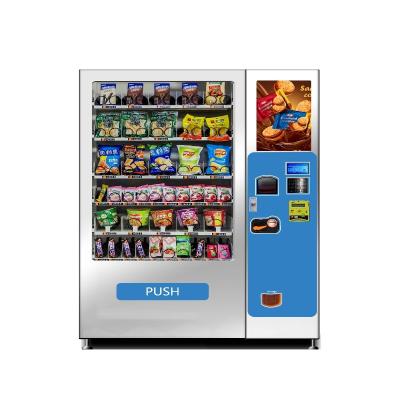 China Máquina de venda automática de beleza comercial de grande capacidade Máquina de venda automática de lanches e bebidas à venda