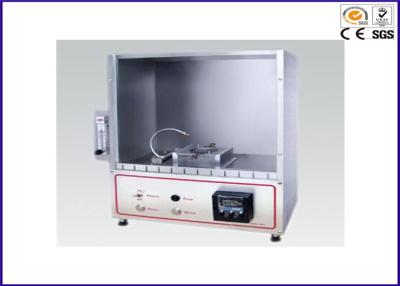 China 0.1s 150 Degree Fire Testing Equipment , Blanket Vertical Flammability Chamber for sale