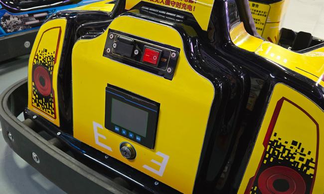 MR Kart rear view showing design details
