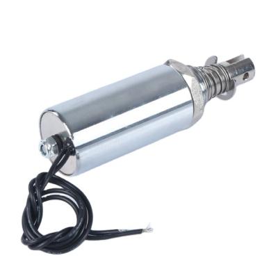 China Solenoide tubular eléctrico de vaivén del tubo de la fuerza linear de alta frecuencia del solenoide 12v 24v DC 10w 35N en venta
