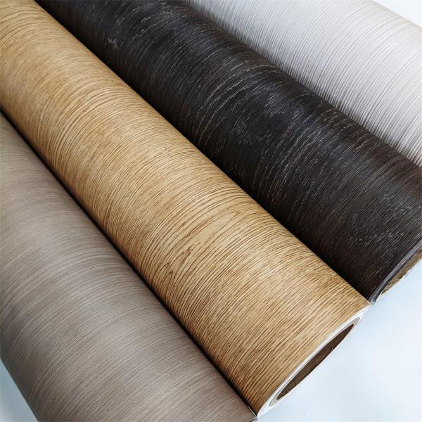 Quality Anti Flame PVC Door Foil  Wood PVC Film 0.10mm-0.50mm Thickness for sale