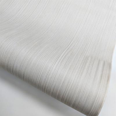 China Waterproof Wood Grain PVC Film 1260mm With Deep Embossed Texture for sale