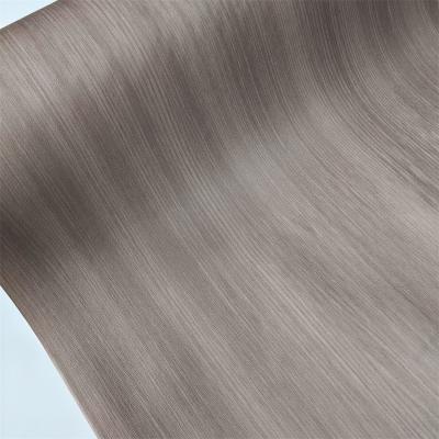 China Embossed Wood Grain PVC Film With Real Wood Touch 0.1mm-0.5mm Thickness for sale
