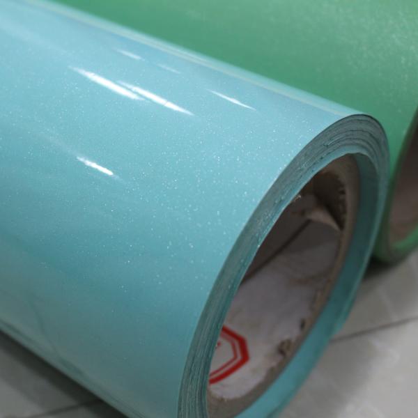 Quality OEM Scratch Resistance PVC Decorative Film For Vacuum Membrane Kitchen Cabinet for sale
