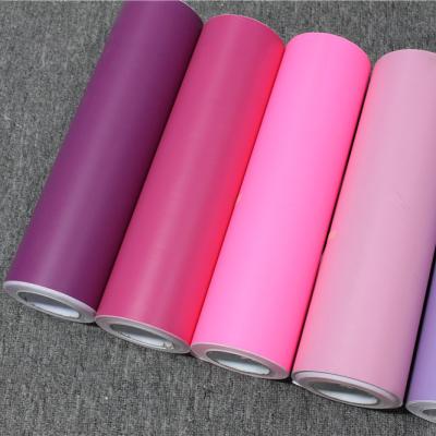 China Waterproofing Colored Self Adhesive Vinyl Roll 0.08mm Thickness for sale