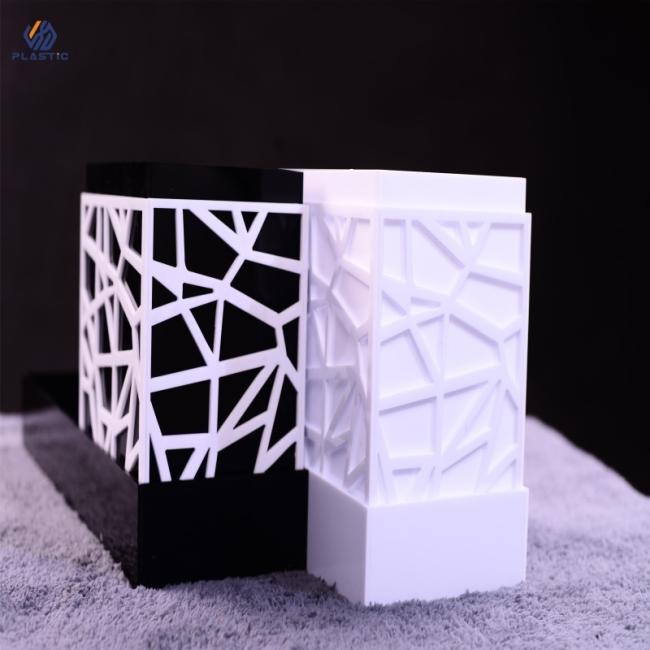 Multi-colored acrylic stands