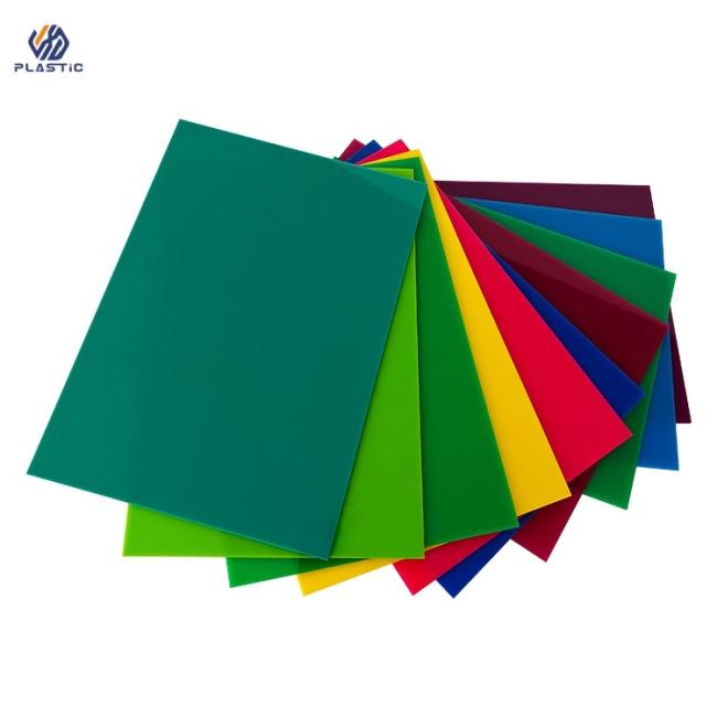 Stacked acrylic sheets with protective packaging