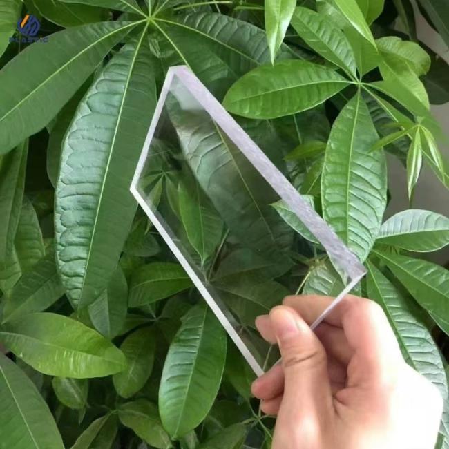Clear Acrylic Sheet close-up view