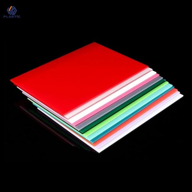 Acrylic sheet manufacturing process