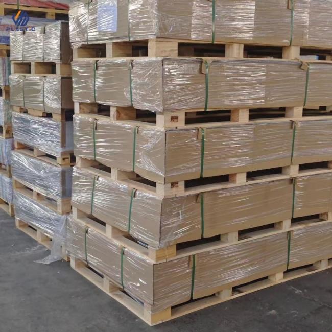 Acrylic sheet pallet packing