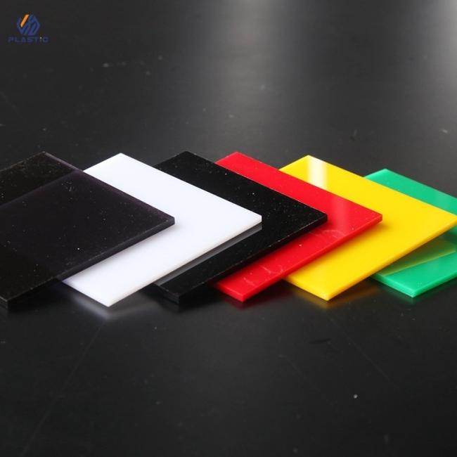 Acrylic sheet surface finish options