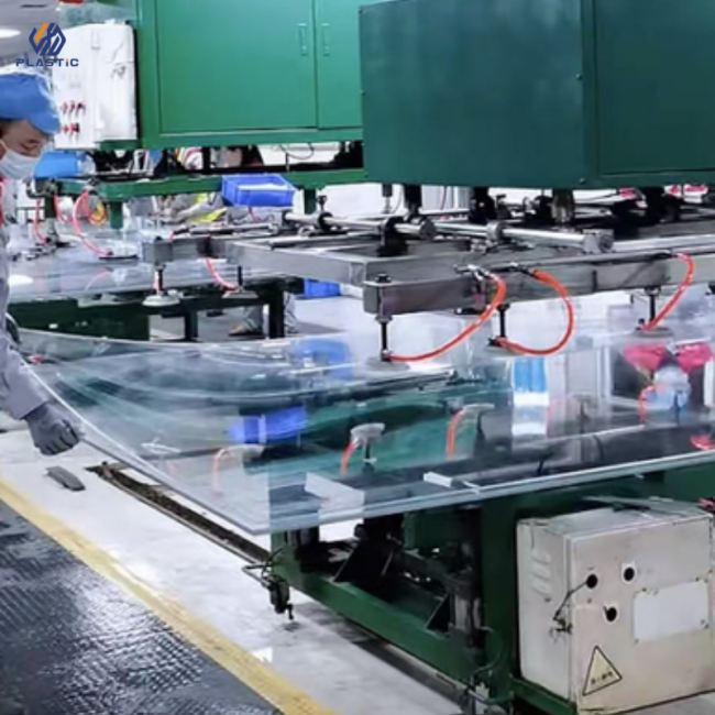 Quality control in acrylic sheet production