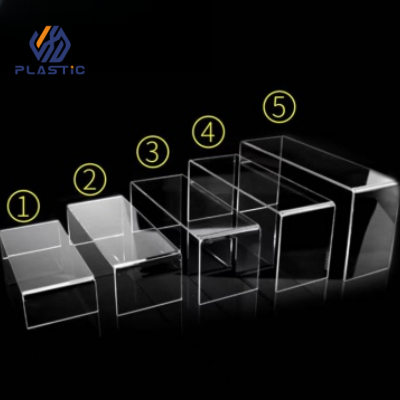 Custom acrylic stand with logo placement