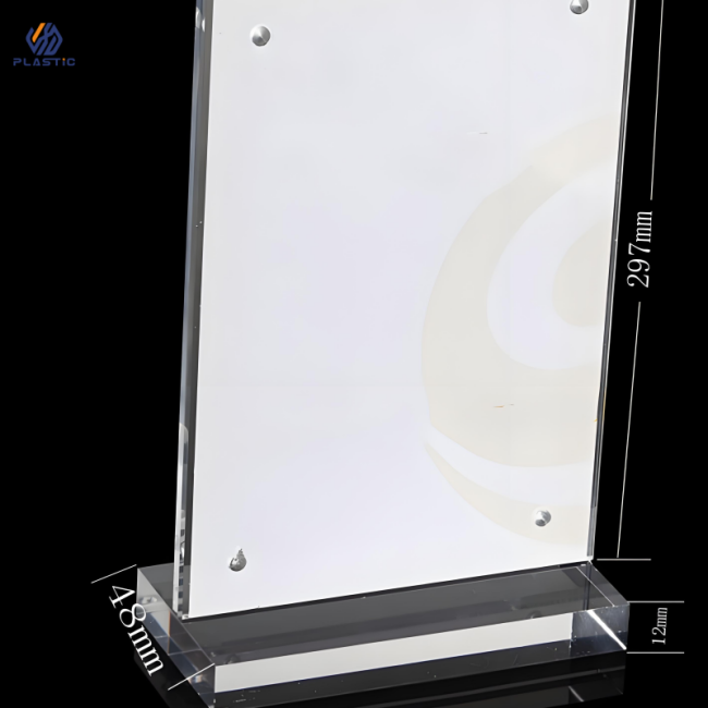 Multiple acrylic sign holders