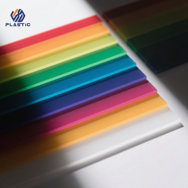 Color Acrylic Sheet thickness options