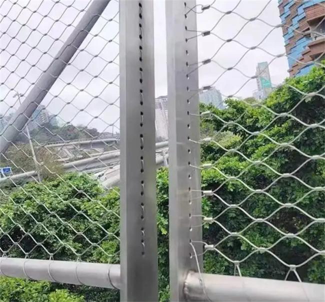 Wire rope mesh application example