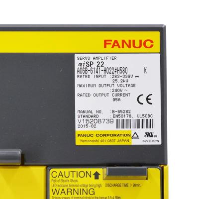 中国 PLC Fanuc CNC機械のためのサーボ ドライブ モジュールA06B-6141-H026#H580 販売のため