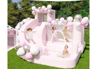 China Residential Backyard Wedding Party Kids Jumping Castle Inflatable Bouncer Water Slide Moon White Bounce House for sale