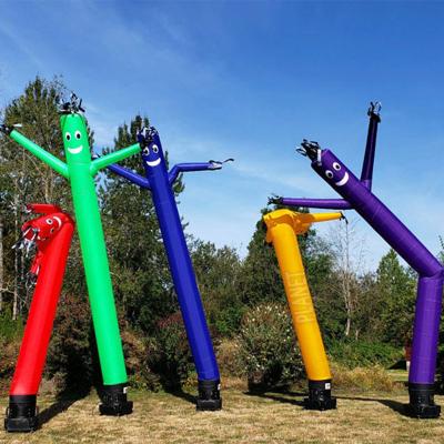 China Custom Mini Advertising Inflatable Air Dancer Sky Dancers Wacky Waving Inflatable Tube Man for sale
