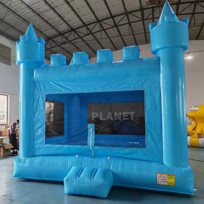 China Commercial Moonwalk Party Inflatable Bouncy Castle PVC Inflatable Bouncer Kids Jumper Bounce House For Rental for sale