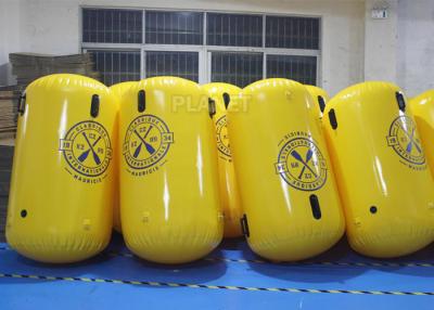 Chine Balise gonflable de marqueur de forme de cylindre, annonçant des balises de région de bain de lac à vendre