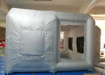 Chine Anti tissu portatif UV fait sur commande d'Oxford de tente de cabine de jet de peinture avec le filtre à vendre