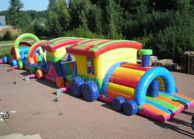 China Large Long Outdoor Obstacle Course For Kids Interactive Boot Camp for sale