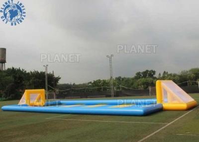 China Custom Inflatable Sports Games /  Outdoor Inflatable Soccer Field Football Pitch for sale