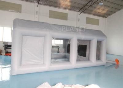 China Automotive Workstation Inflatable Spray Booth Double Stitching for sale