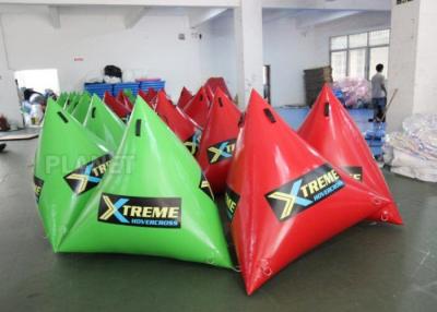 China Green Inflatable Marker Buoy / Inflatable Floating Water Park 3 Years Warranty for sale