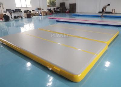 China Double Triple Stitching 4x2x0.2m Inflatable Air Tumble Track for sale
