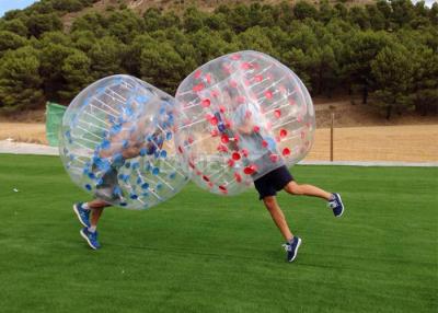 China Balón de fútbol de parachoques humano inflable hermético de TPU con la bomba en venta
