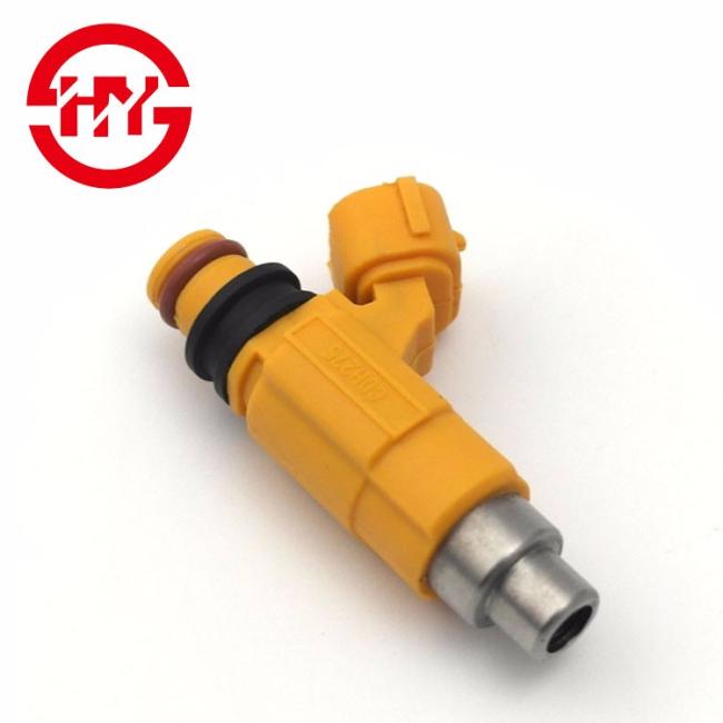 Fuel injector nozzle close-up