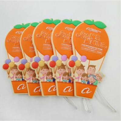 China Customized High Quality Alibaba Group Soft PVC Luggage Tag / Name Tags For 2016 Ali-Day for sale