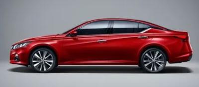 China Eficiência de combustível Nissan Altima 2023 Vermelho Nissan Carro de 5 lugares de alta potência à venda