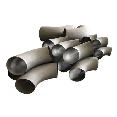China Sch 40 80 Titanium Elbow Titanium Tube Fittings For Heat Exchangers Pressure Vessels for sale