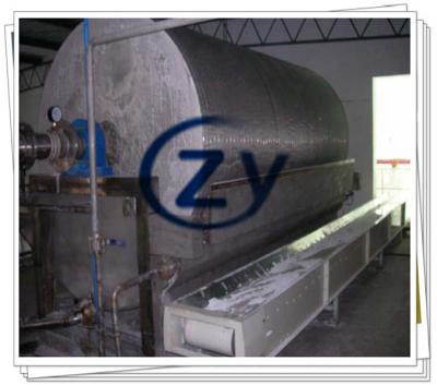 China 304 de aço inoxidável limpam o amido do filtro do amido que seca o poder 4kw à venda