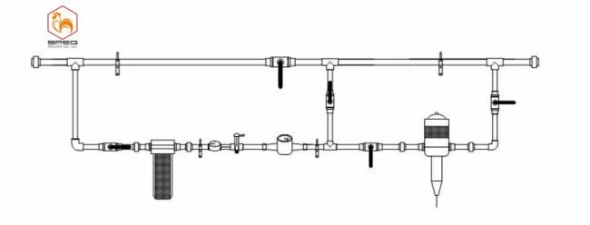 Front part drinking system controller