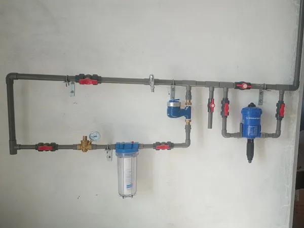 Front control system components