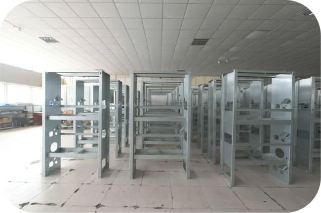 Cage frame structure