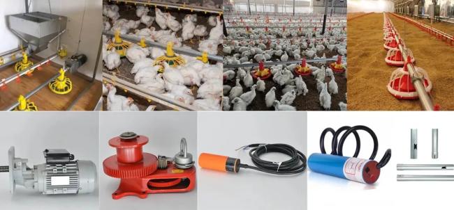 Automatic pan feeding system components