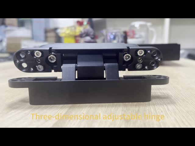 Three-dimensional adjustable hinge