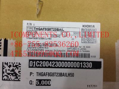 China THGAF8G8T23BAIL Kioxia  NAND FLASH  IC 256Gb （32G x 8） UFS 153-WFBGA（11.5x13） for sale
