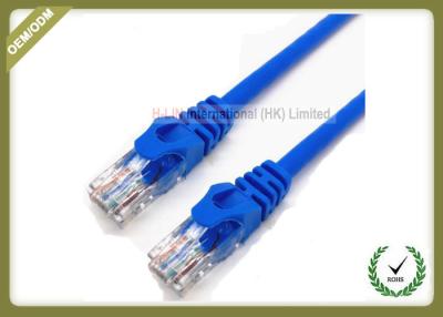 China RJ45 Cat6 U/UTP Patch Network Fiber Cable 1.8M 23AWG 0.56mm Copper Pass Test for sale