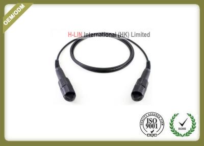 China Cordón de remiendo acorazado al aire libre de la asamblea de cable óptico de la prenda impermeable PDLC-DLC 7.0m m, 2 corazones en venta