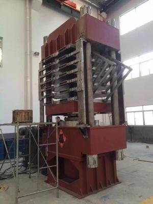 China Multilayer Rubber Vulcanizing Press Machine For Producing EVA Rubber Sheets for sale