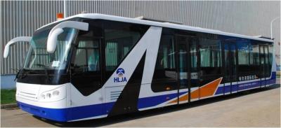 China Cummins- Engineflughafen-Passagier-Bus-Shuttle-Bus zum Flughafen mit Aluminiumschutzblech zu verkaufen